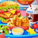 School Lunch Maker Game